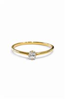 Ringe Idee Preziose dal 1987 Dame in Gelbgold Zircone IP.AK18G/72